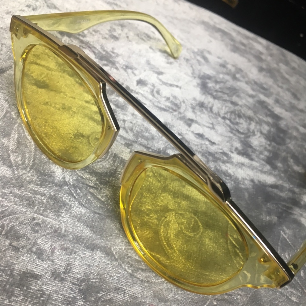 Yellow sunglasses